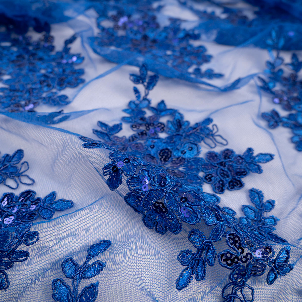 TUL ISABELLA AZUL MAZARINE ARABESCO