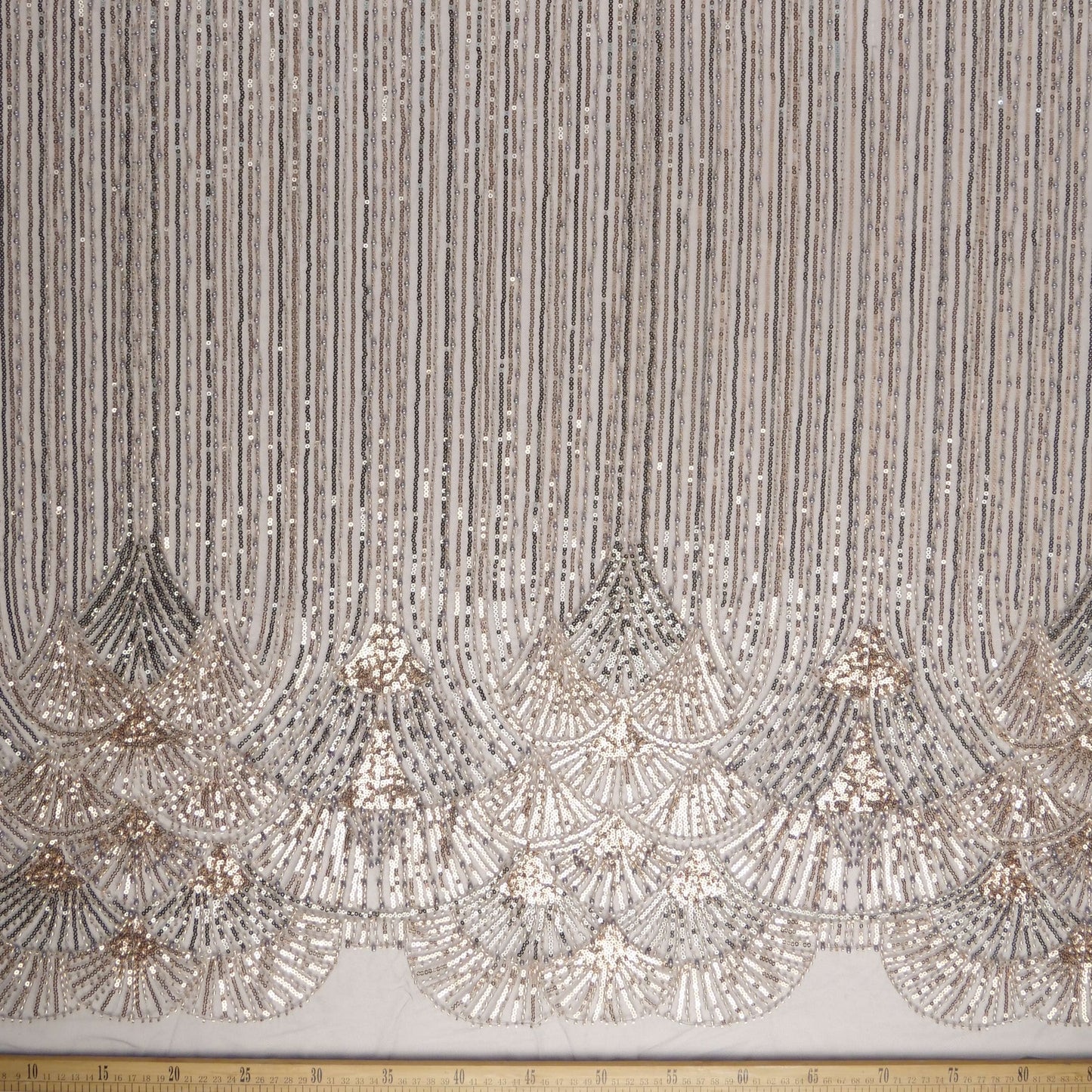 TUL GABBANA GRIS PERISCOPIO CON LINEAS