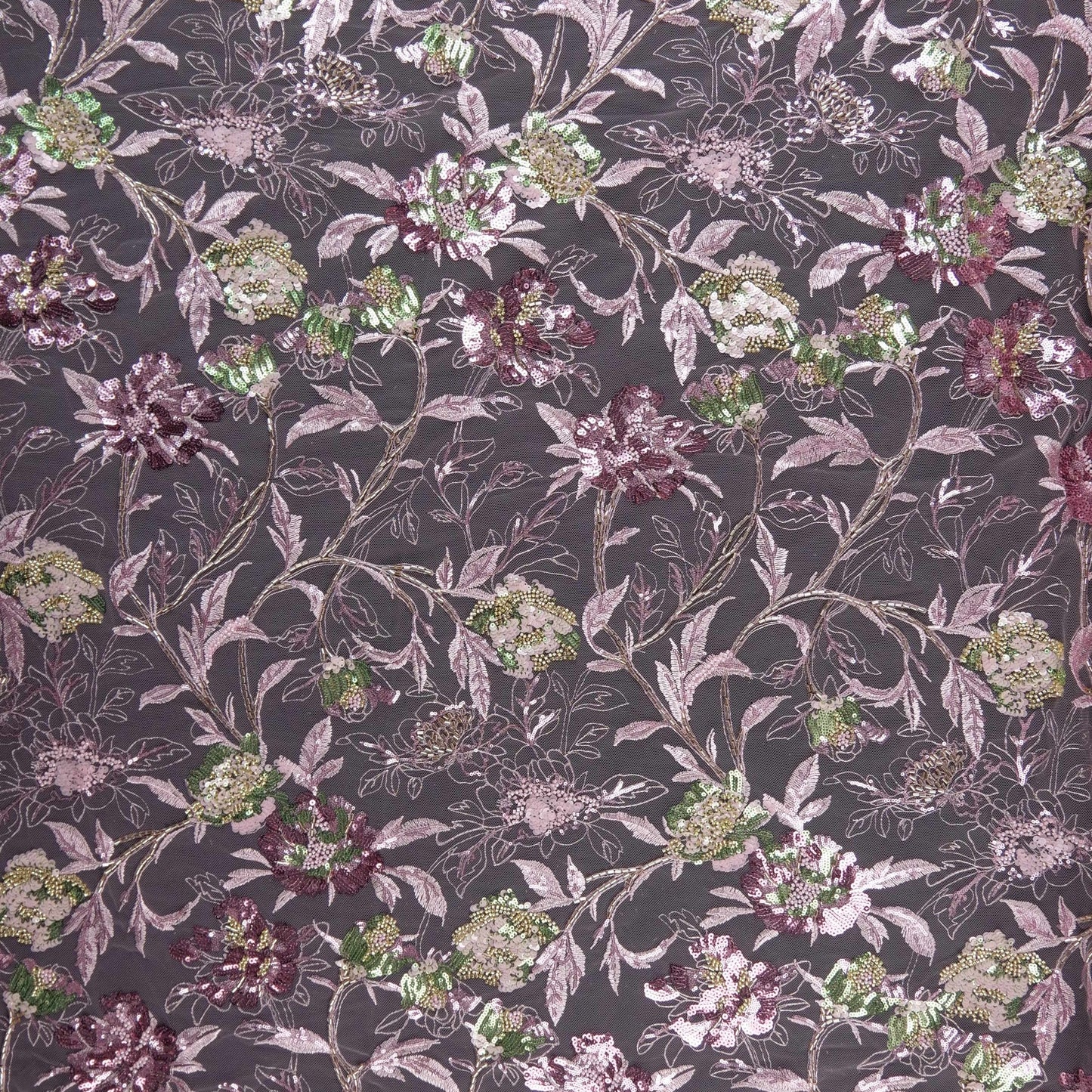 TUL GABBANA LILA ELDERBERRY FLOREADO