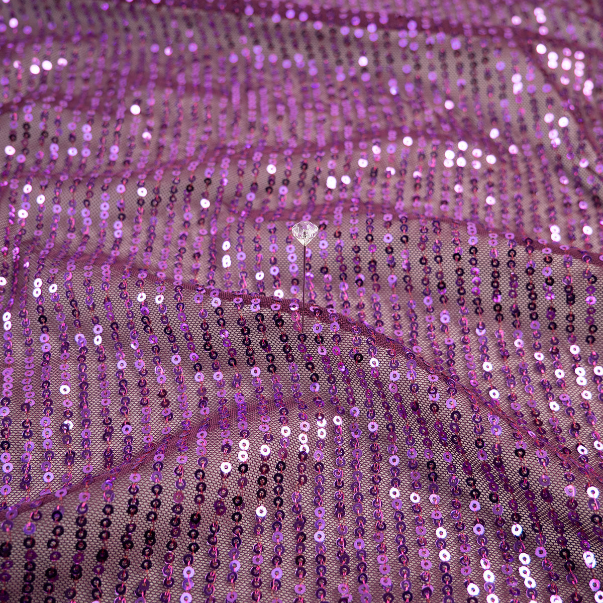 PAILLETTE LOLA PURPURA PRUNE OSCURO