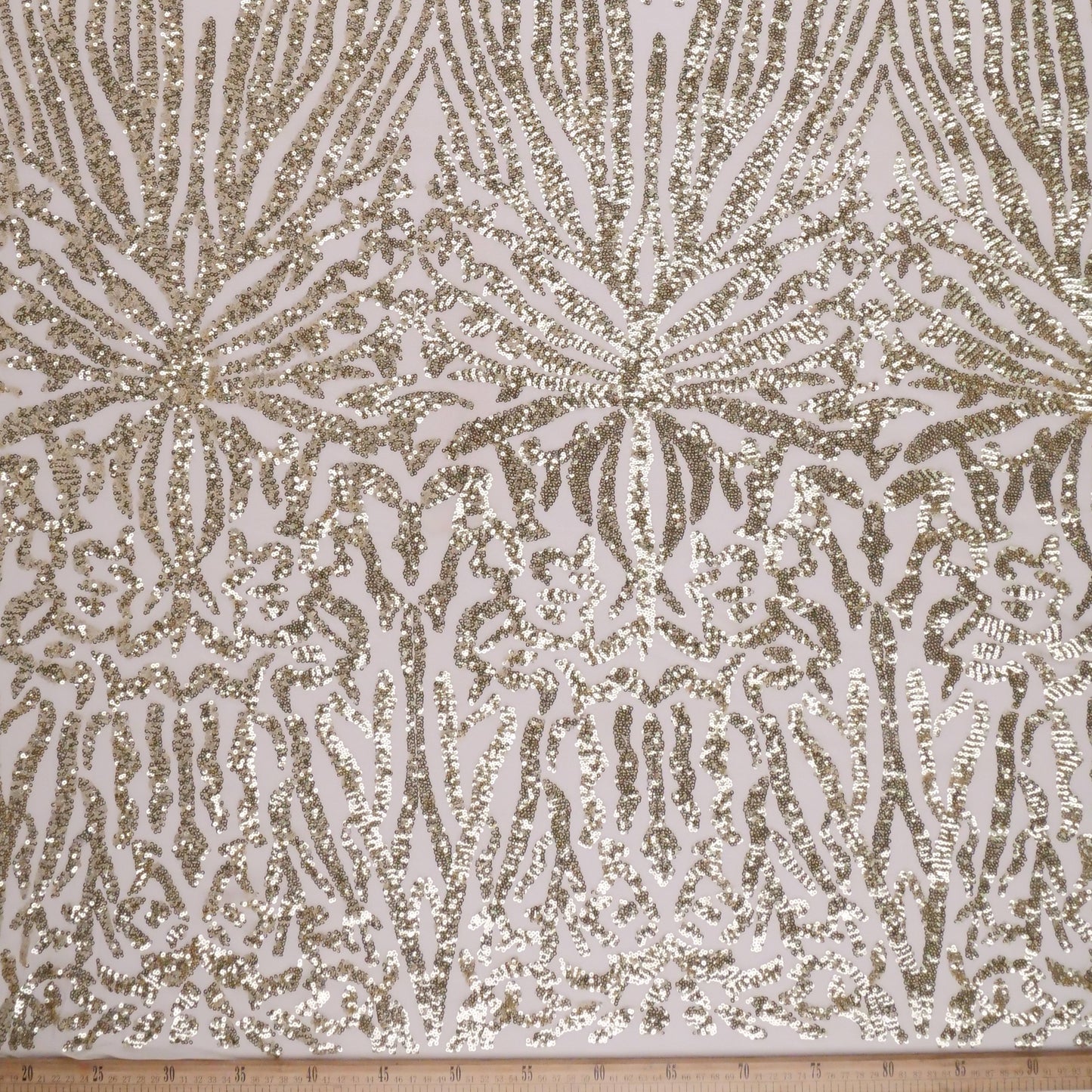 PAILLETTE ISABELLA BEIGE LIGERO TELA DE ARAÑA