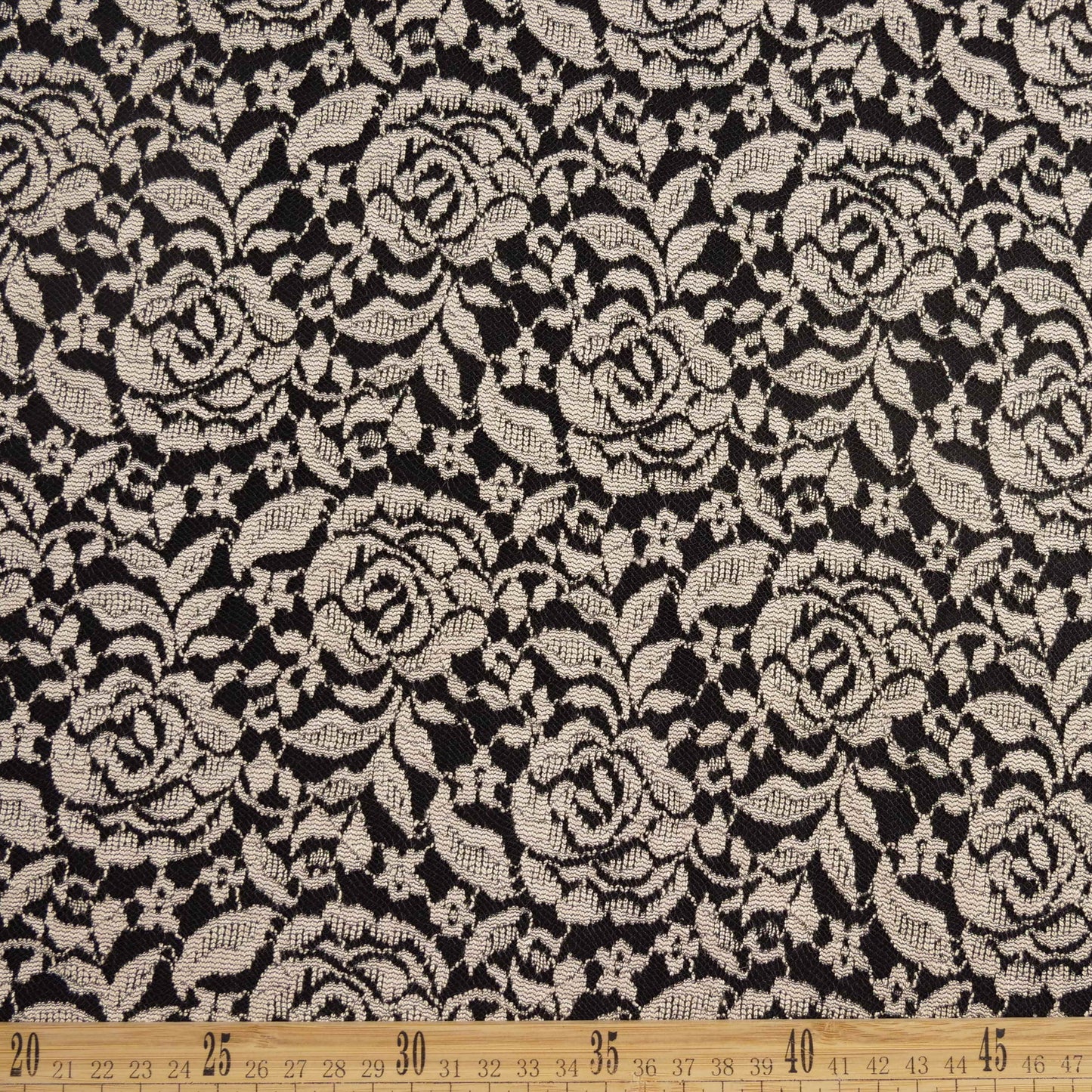 ENCAJE LOLA NEGRO METEORITO