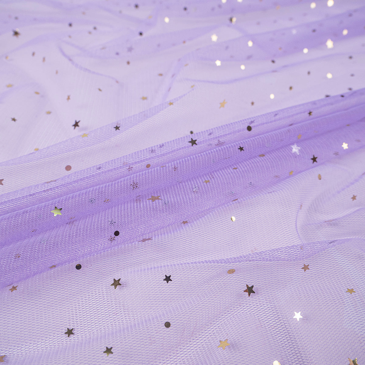 TUL ESTRELLITAS LILA VIOLA