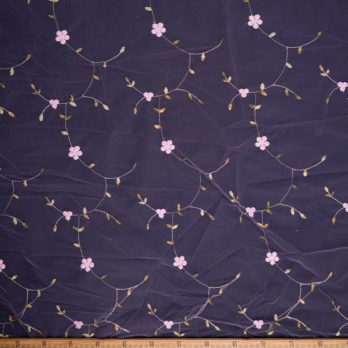 TUL SOPHIA VIOLETA AFRICA CON FLORES PEQUEÑAS