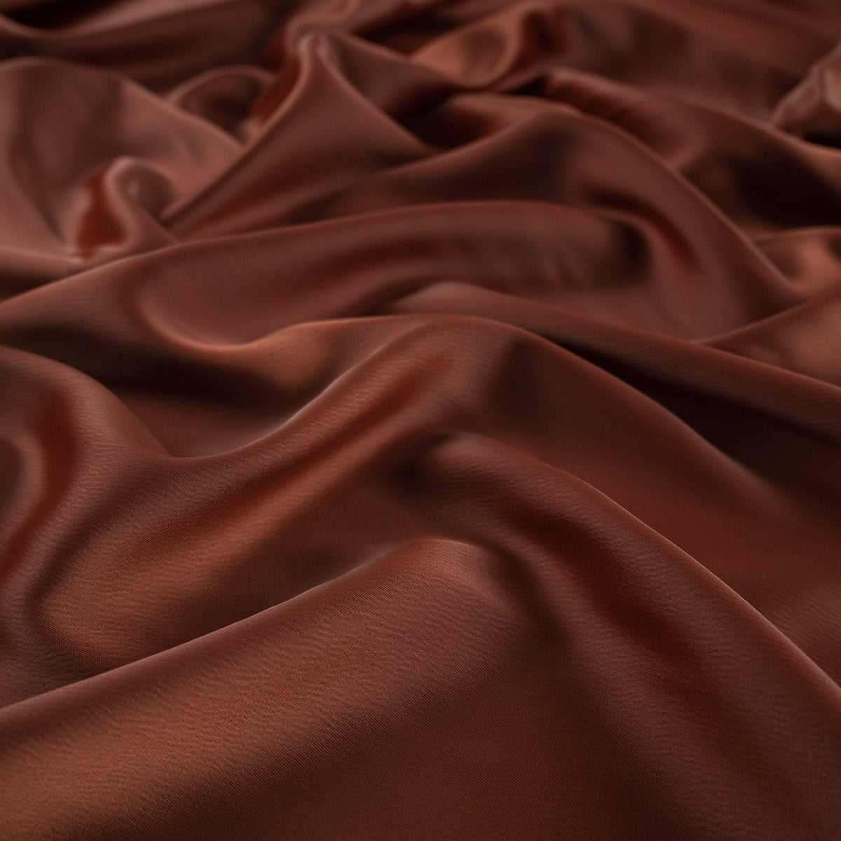 SATEN MILAN MARRON COCONUT SHELL