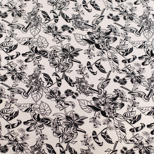 MICRO FOURWAY ESTAMPADO BLANCO BRILLANTE