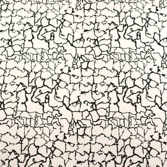 MICRO FOURWAY ESTAMPADO BLANCO BRILLANTE ABSTRACTO