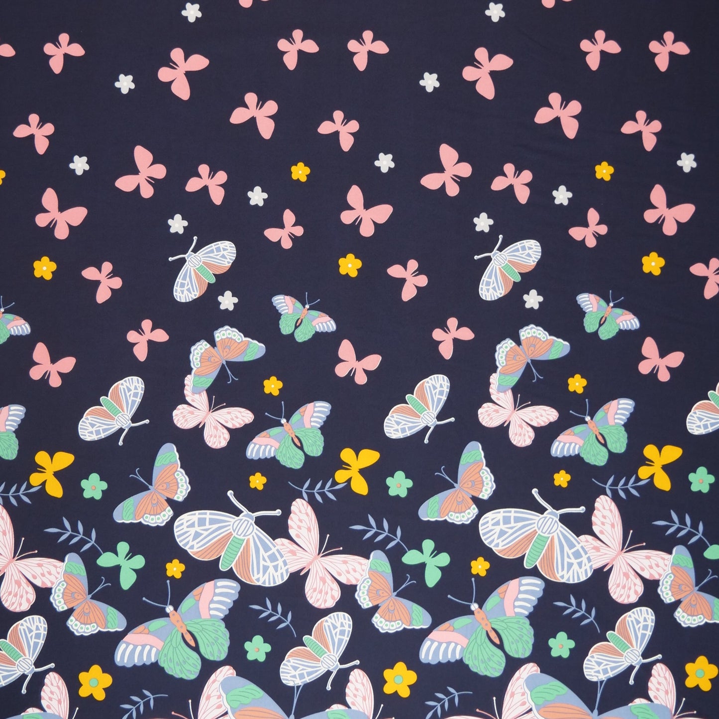 MICRO FOURWAY ESTAMPADO AZUL PEACOAT