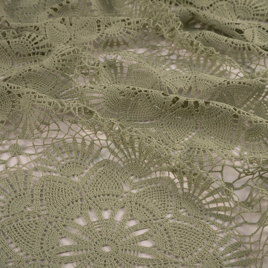 MACRAME BLANCO VERDE RESEDA CON MANDALAS