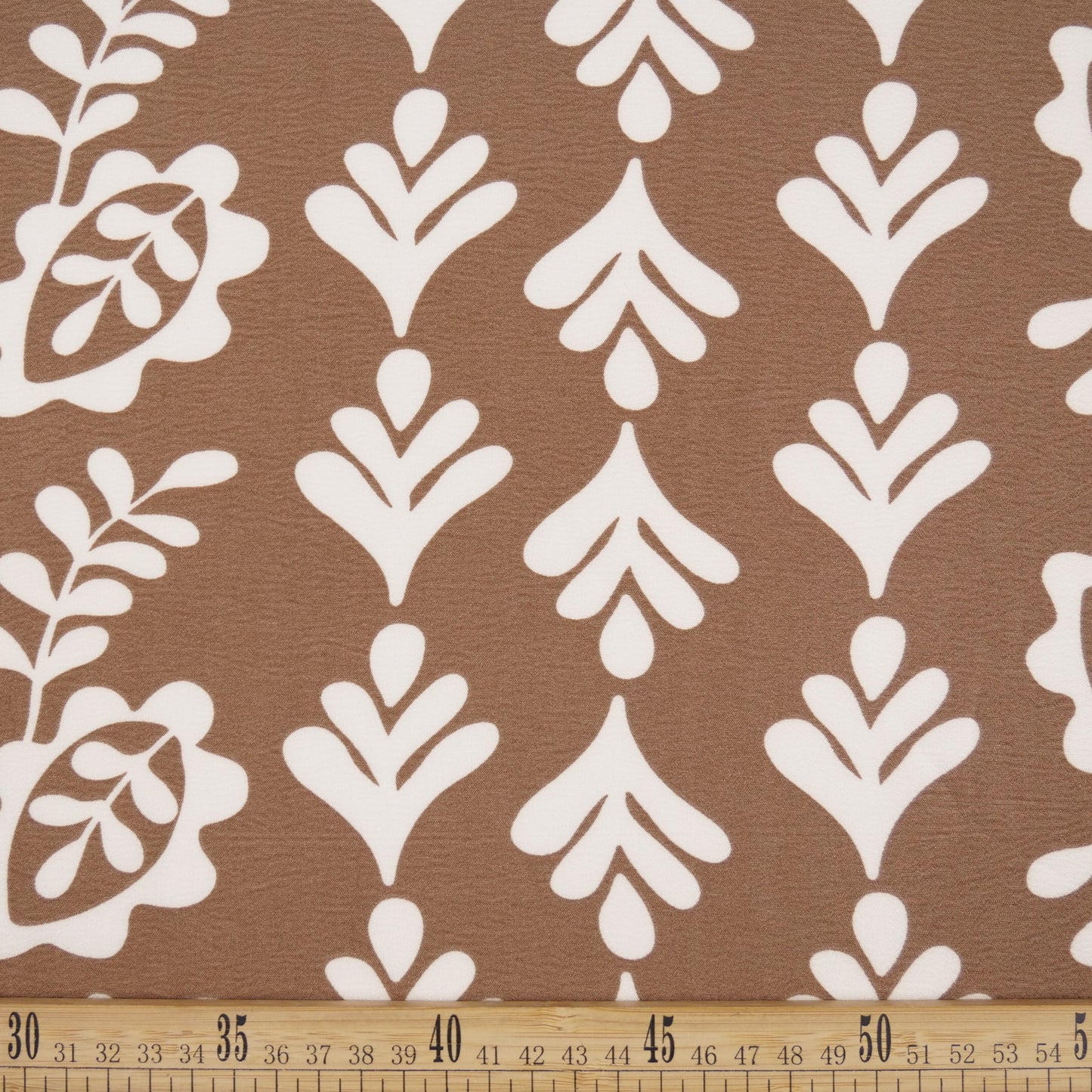 CREPE CEY ESTAMPADO MARRON ARDILLA ESTILO ESCANDINAVO