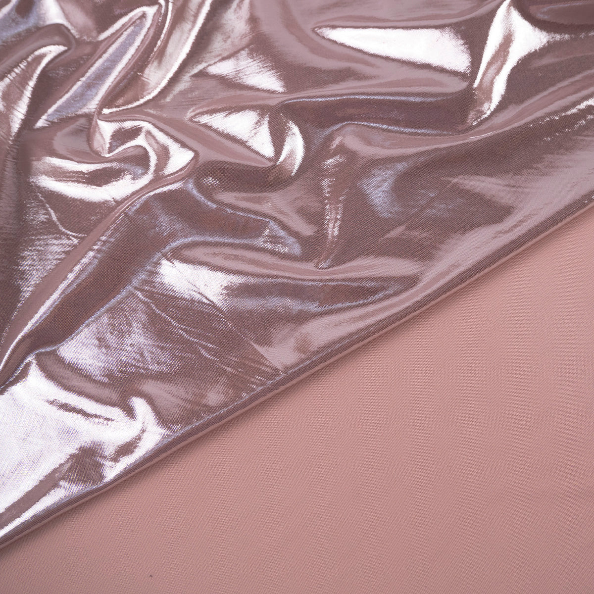 FOIL SPANDEX ROSA MISTY