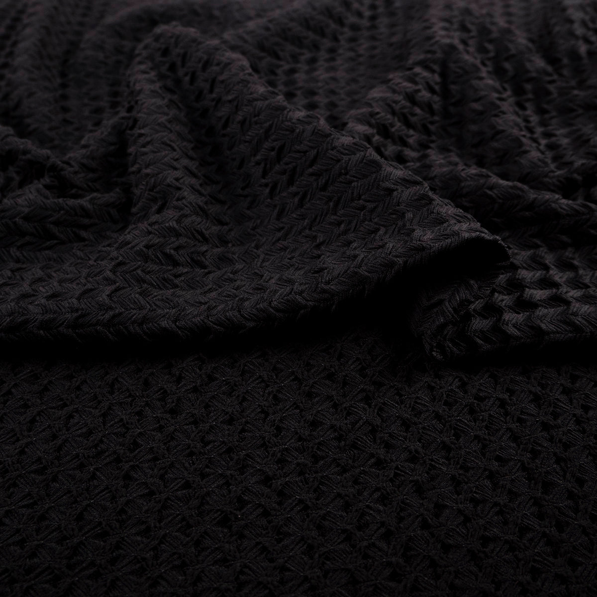 CREPE DRAPE ESPIGA NEGRO METEORITO