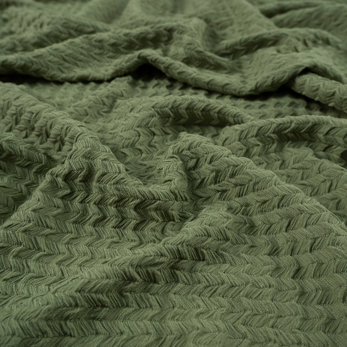 CREPE DRAPE ESPIGA VERDE MUERDAGO