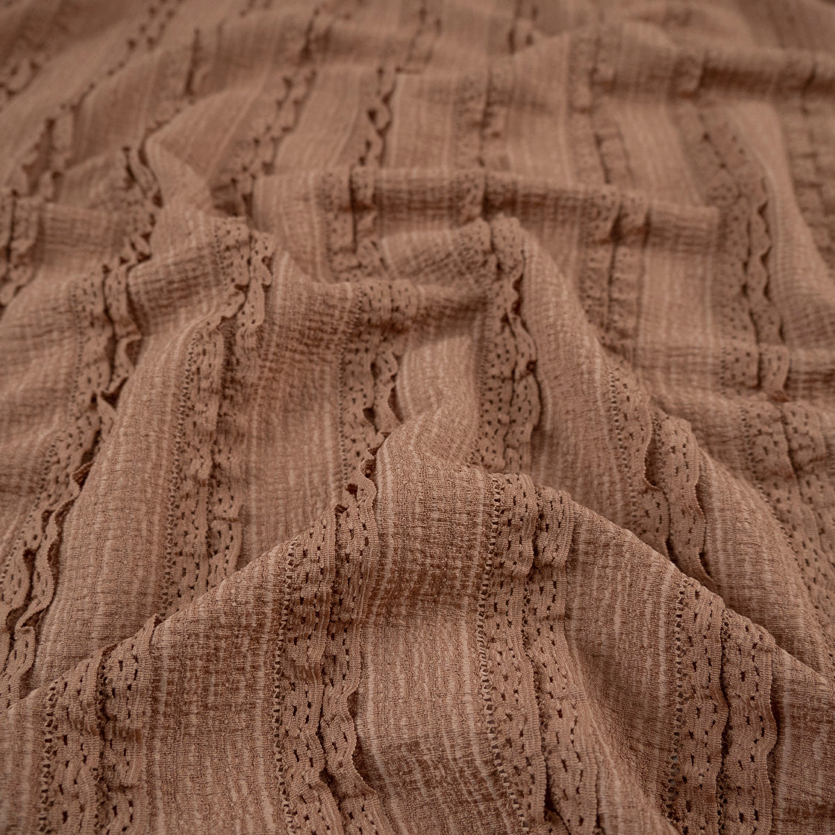 CREPE DRAPE NINA MARRON TABACO