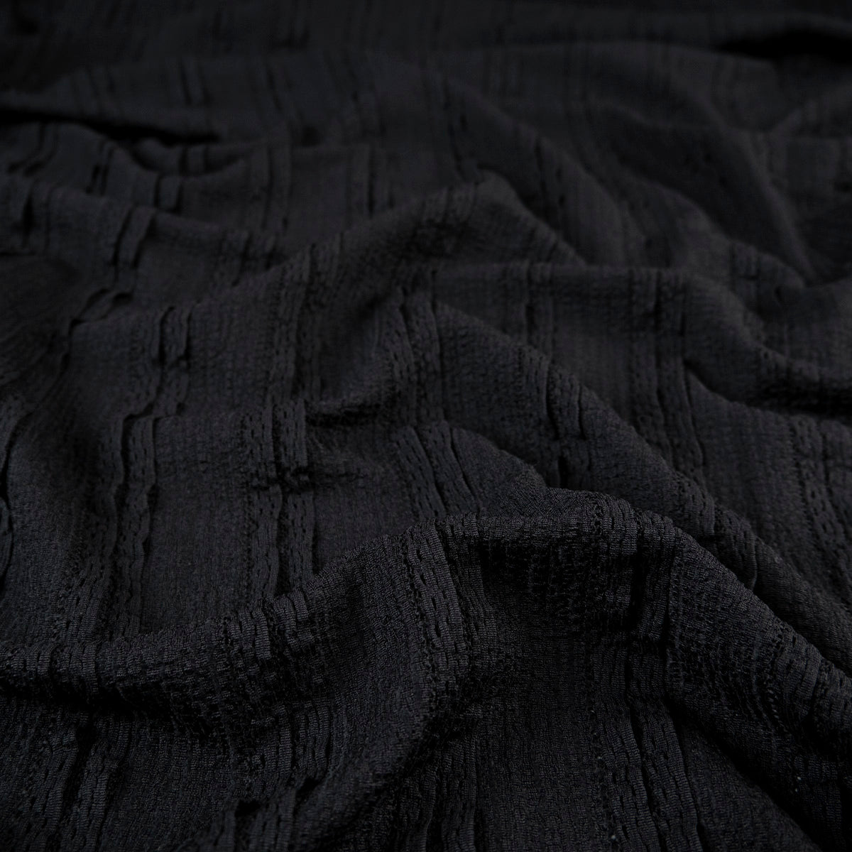 CREPE DRAPE NINA NEGRO METEORITO