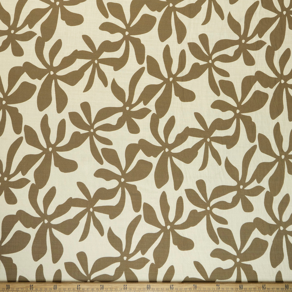 CREPE MELISA ESTAMPADO AMARILLO CERA HOJAS