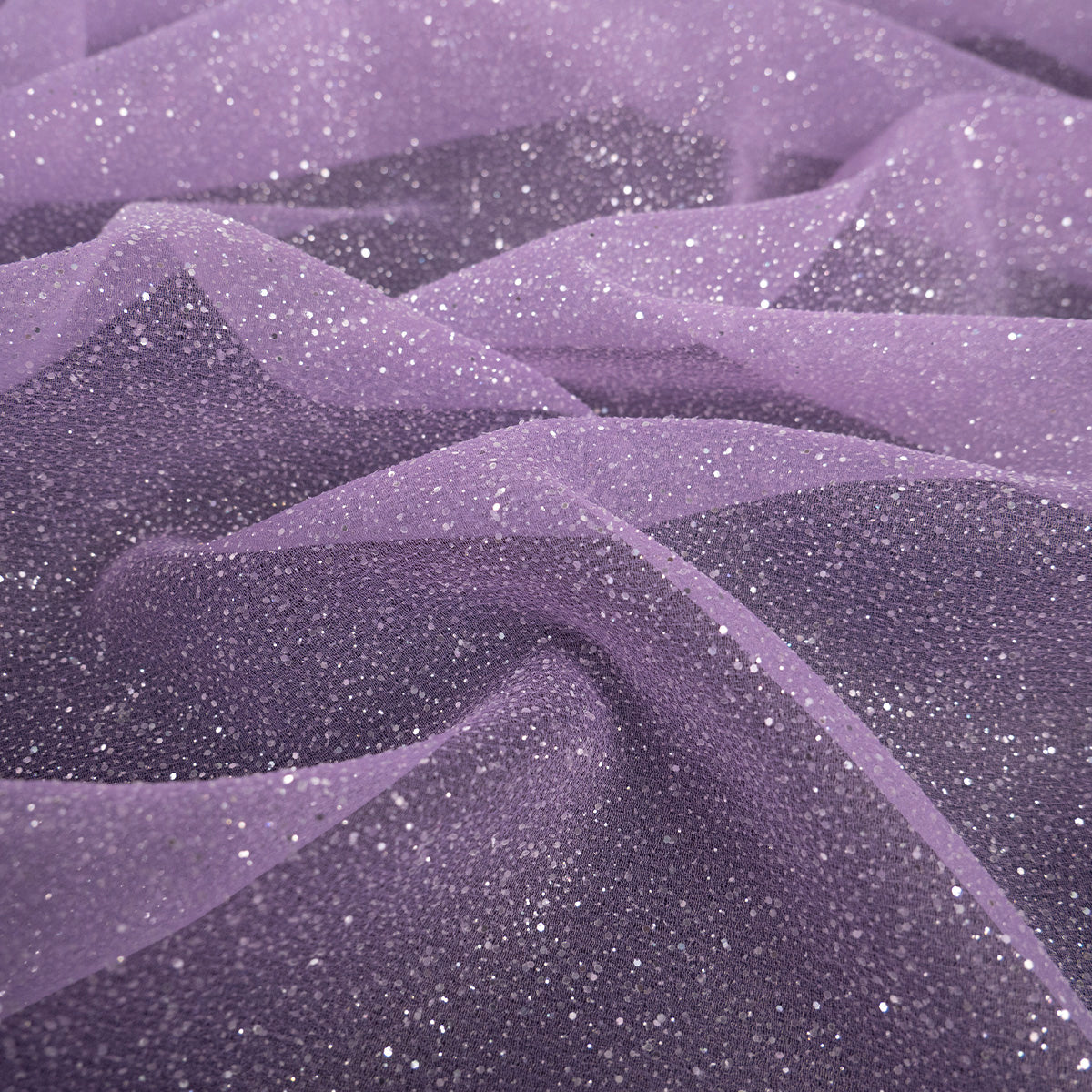 ORGANDI MICRO GLITTER LILA LAVENDULA