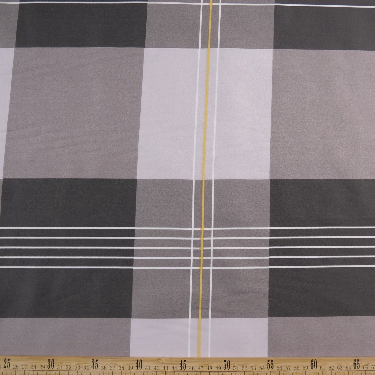 PERCAL ESTAMPADO GRIS METAL OSCURO TARTAN