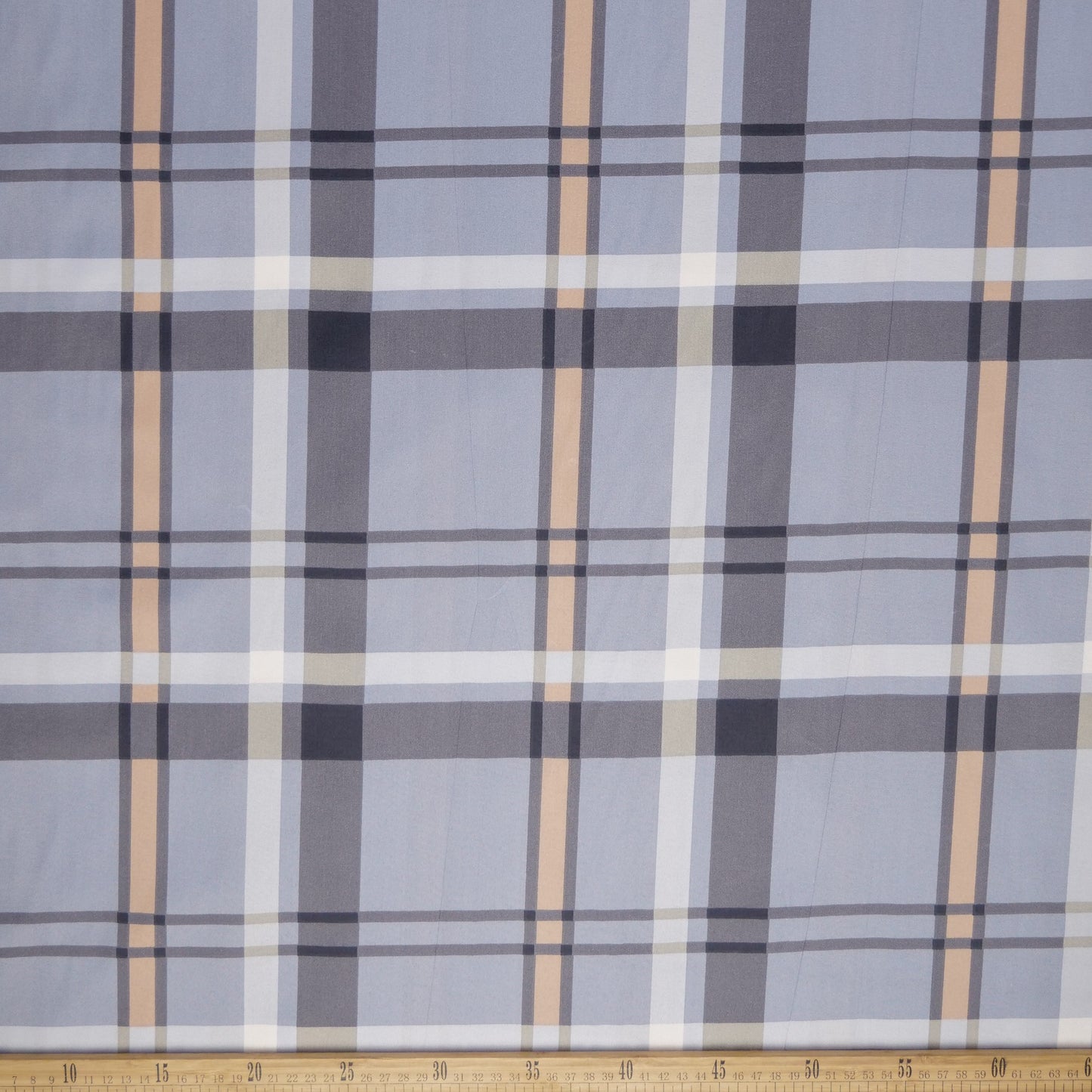 PERCAL ESTAMPADO AZUL ULTRAMARINO CUADRILLE