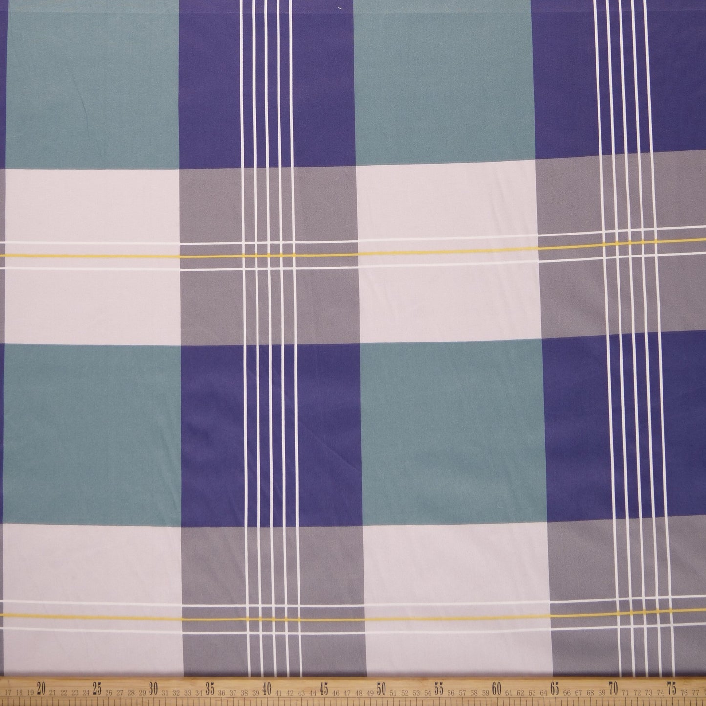PERCAL ESTAMPADO AZUL ECLIPSE TOTAL TARTAN