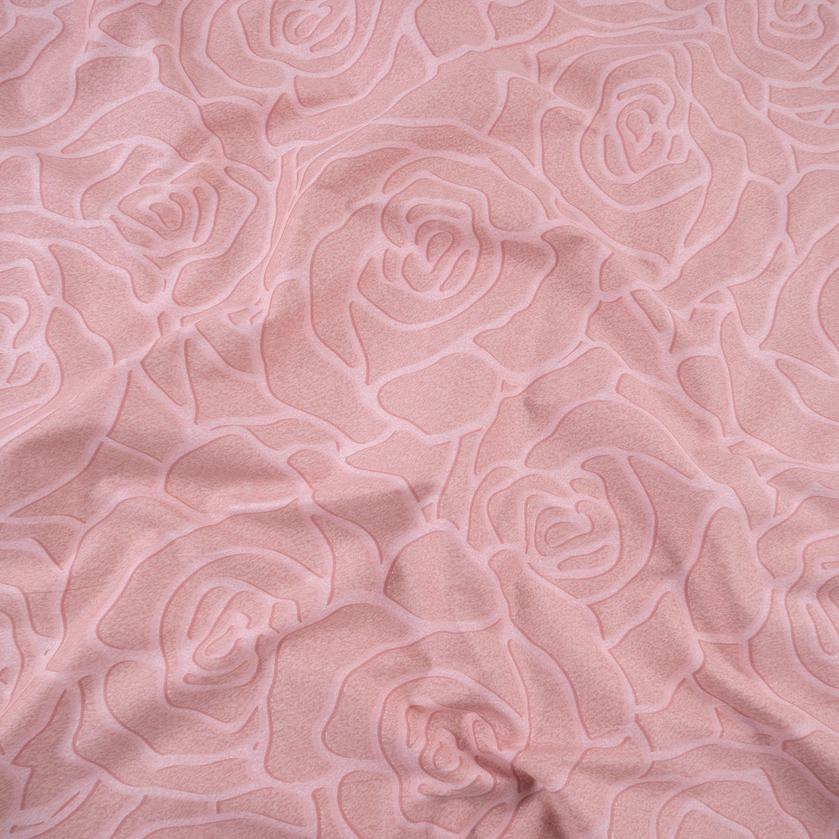 PERCAL 200 HILOS ESTAMPADA ROSA FLORAL ROSAS GRANDES