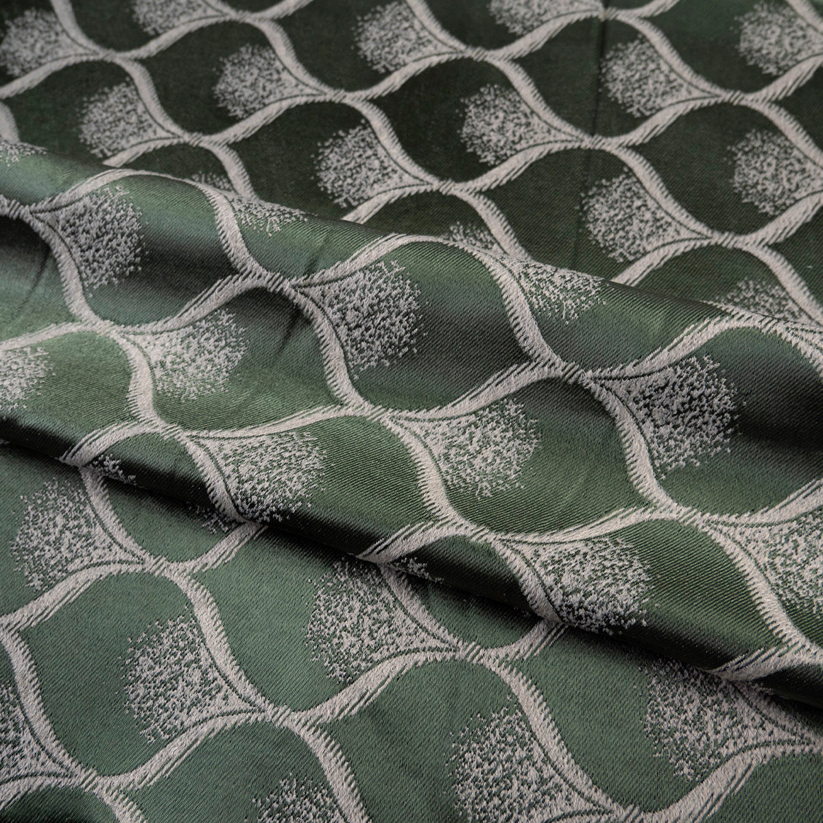 ANTISOLAR JACQUARD VERDE BRONCE