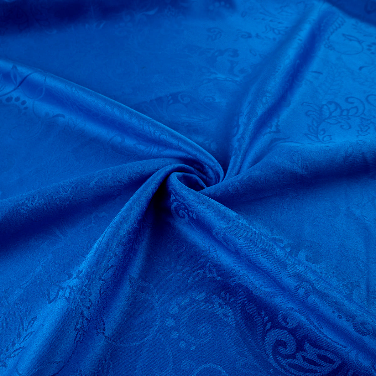 BROCATO AZUL OLIMPIA CON ARABESCOS
