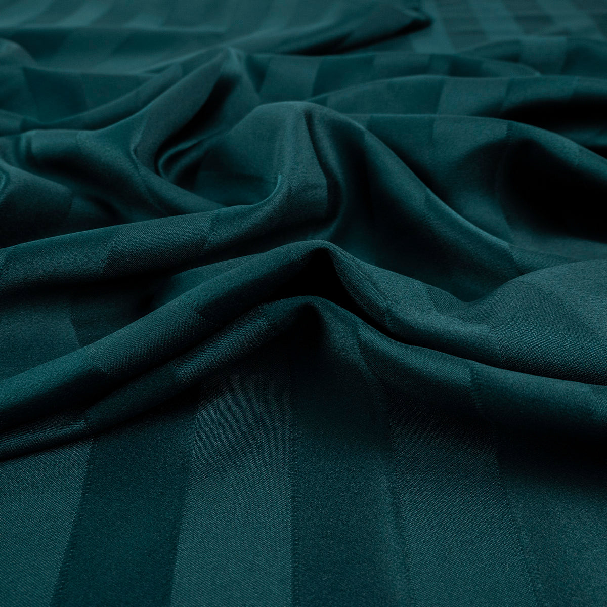 BROCATO VERDE TEAL OSCURO CON RAYAS