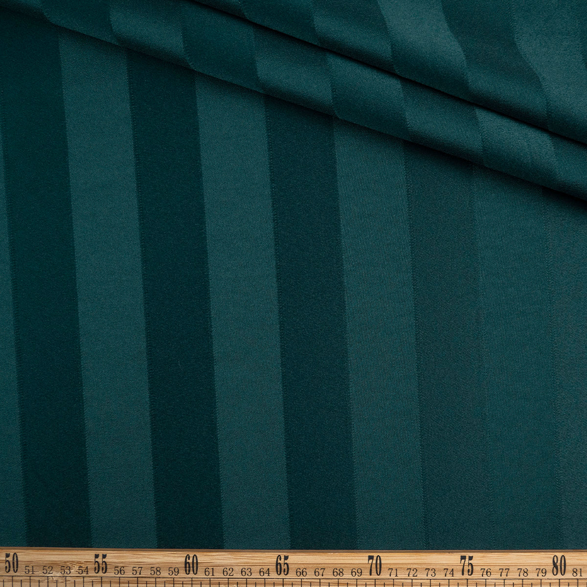 BROCATO VERDE TEAL OSCURO CON RAYAS