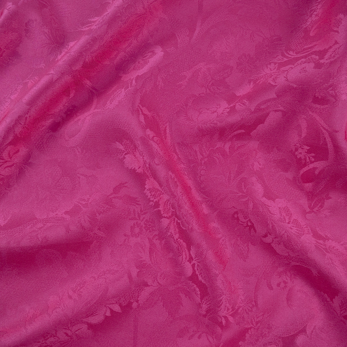 BROCATO FUCSIA FLAMBE CON FLORES