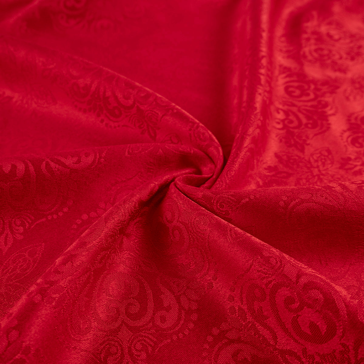 BROCATO ROJO CARMESI DAMASCO