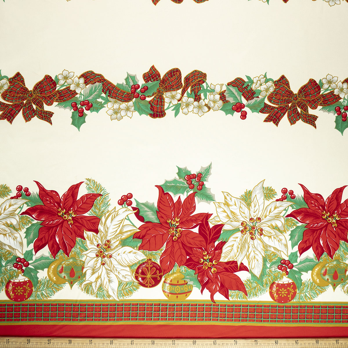 MANTELERIA NAVIDAD BLANCO PAPIRO