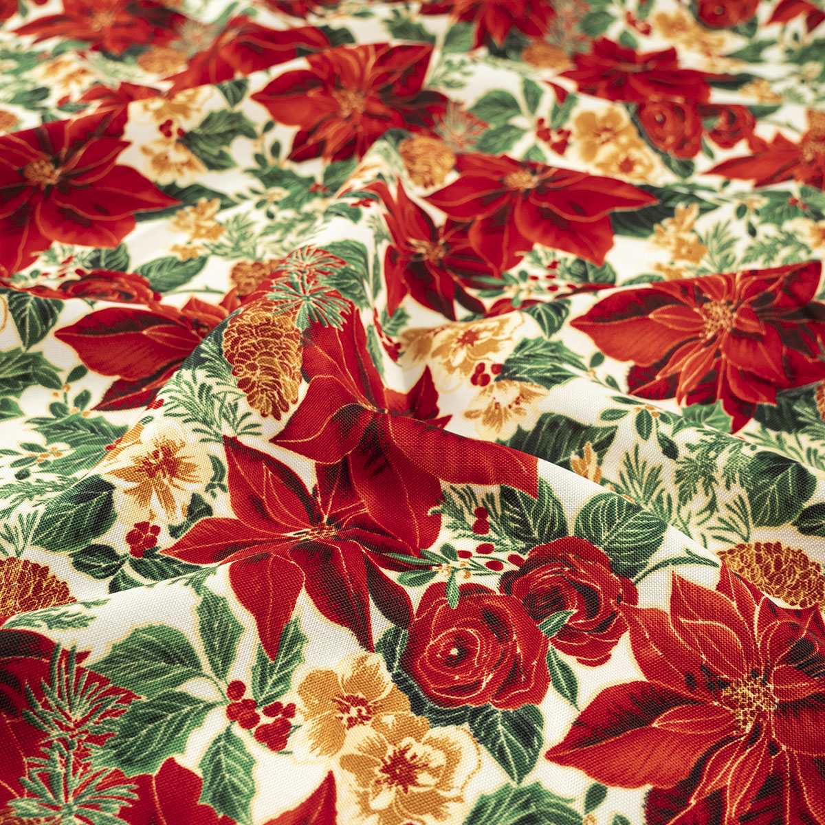 MANTELERIA NAVIDAD BLANCO PAPIRO