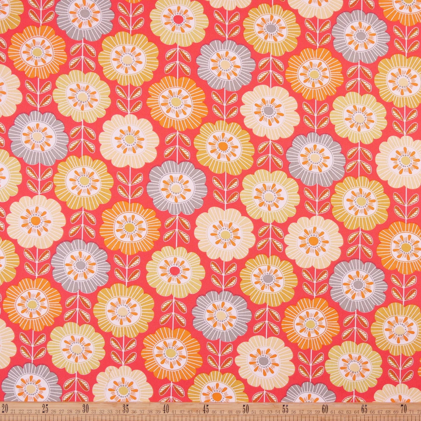 MANTELERIA ESTAMPADO ROSA CONFETTI FLORAL RETRO