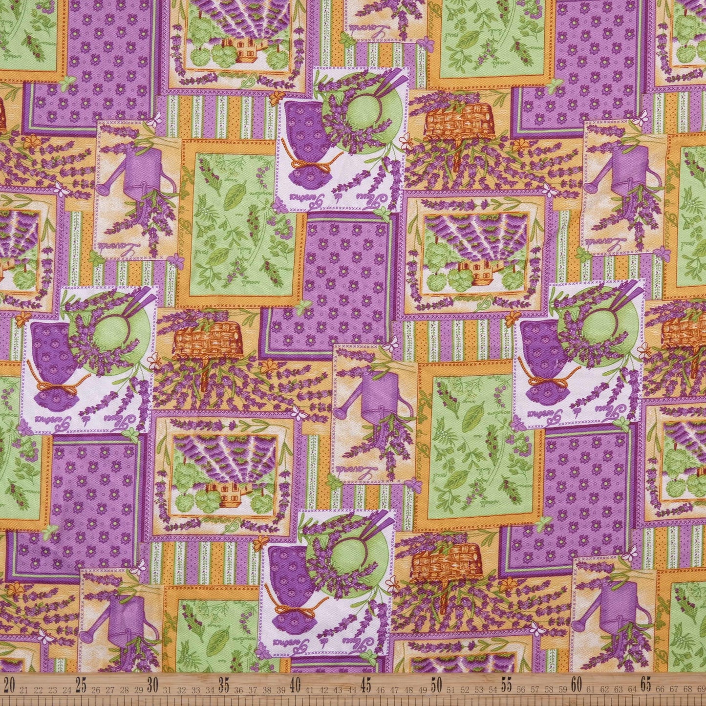 MANTELERIA ESTAMPADO LILA EASTER ESTILO CAMPESTRE