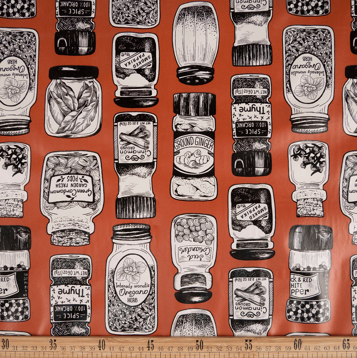 PVC DOBLE ESTAMPADO MARRON ADOBE COCINA