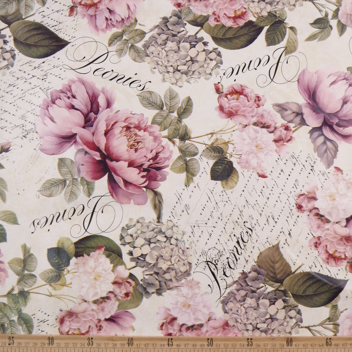 PVC DOBLE ESTAMPADO BLANCO PAPIRO FLORAL