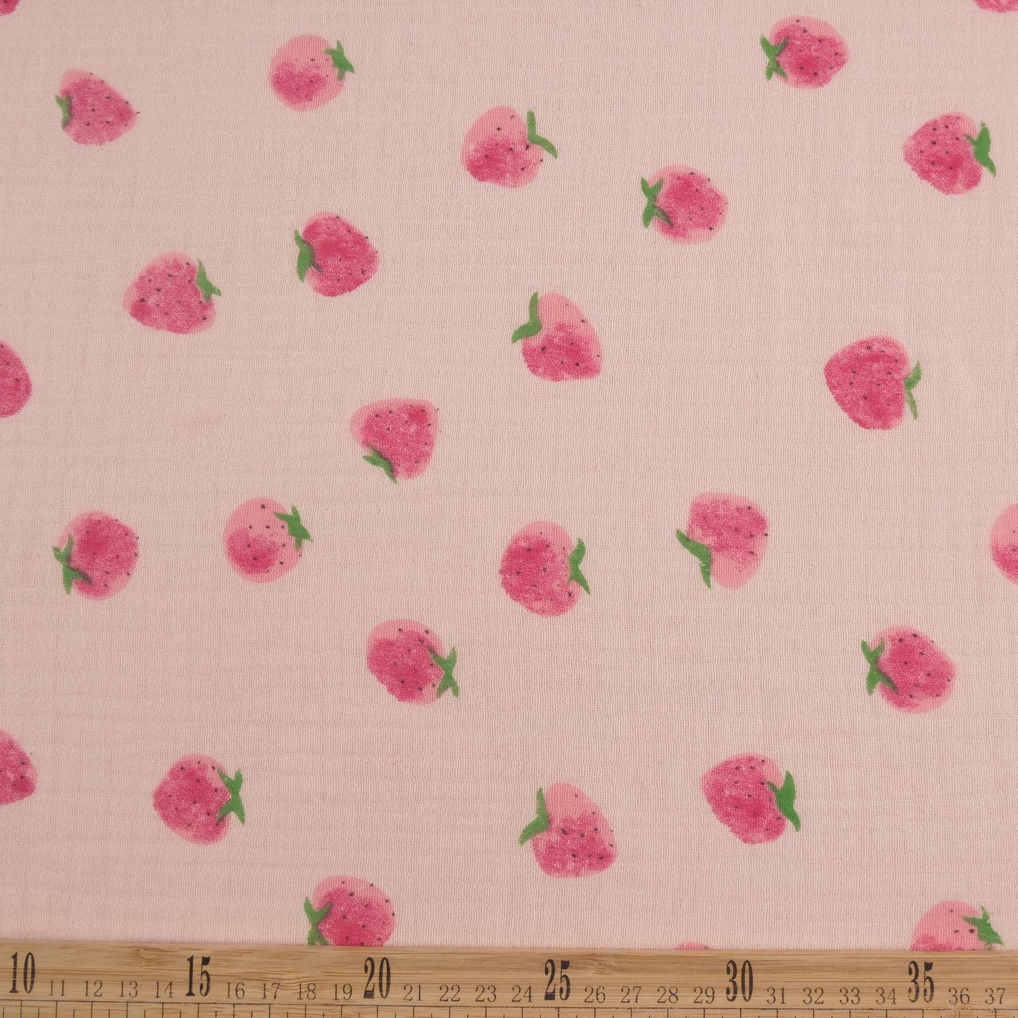 BABY COTTON INFANTIL ROSA FLOR CLARA FRUTILLAS ACUARELADAS