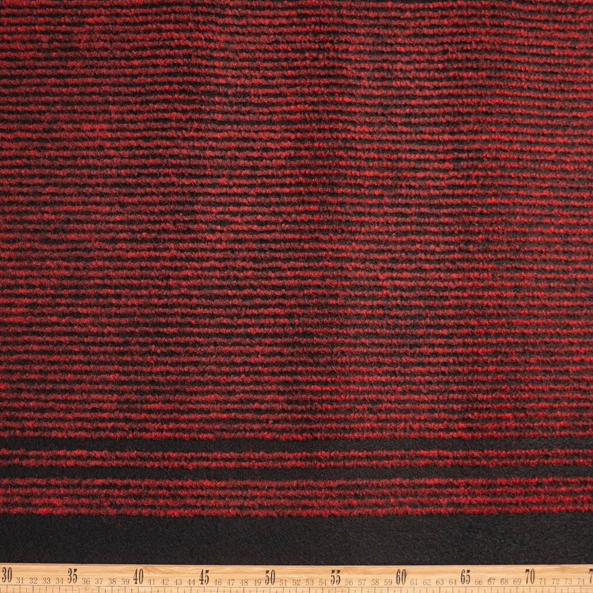 TAPIZMEL CON BASTAS ROJO CARMESI