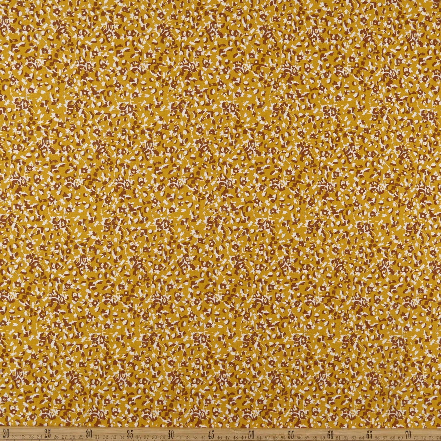 FIBRANA ESTAMPADA AMARILLO MINERAL FLORAL