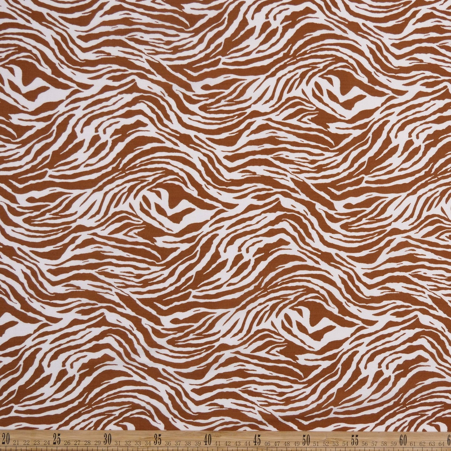 FIBRANA ESTAMPADA MARRON CHOCOLATE AMARGO ANIMAL PRINT
