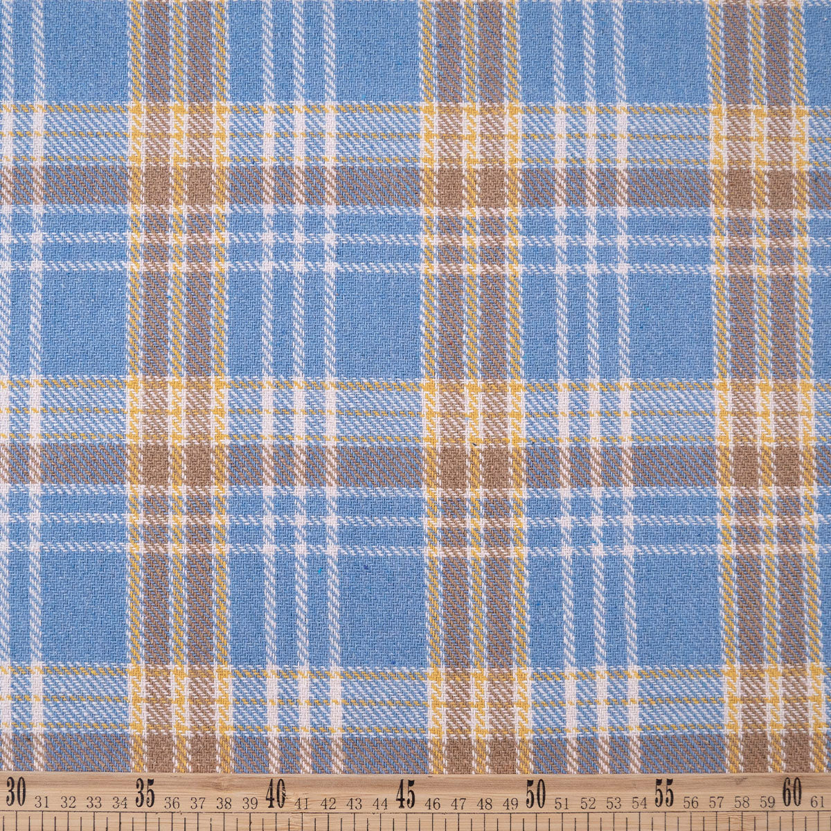 PANHO LANA SIMONE ESTAMPADO AZUL VISTA TARTAN