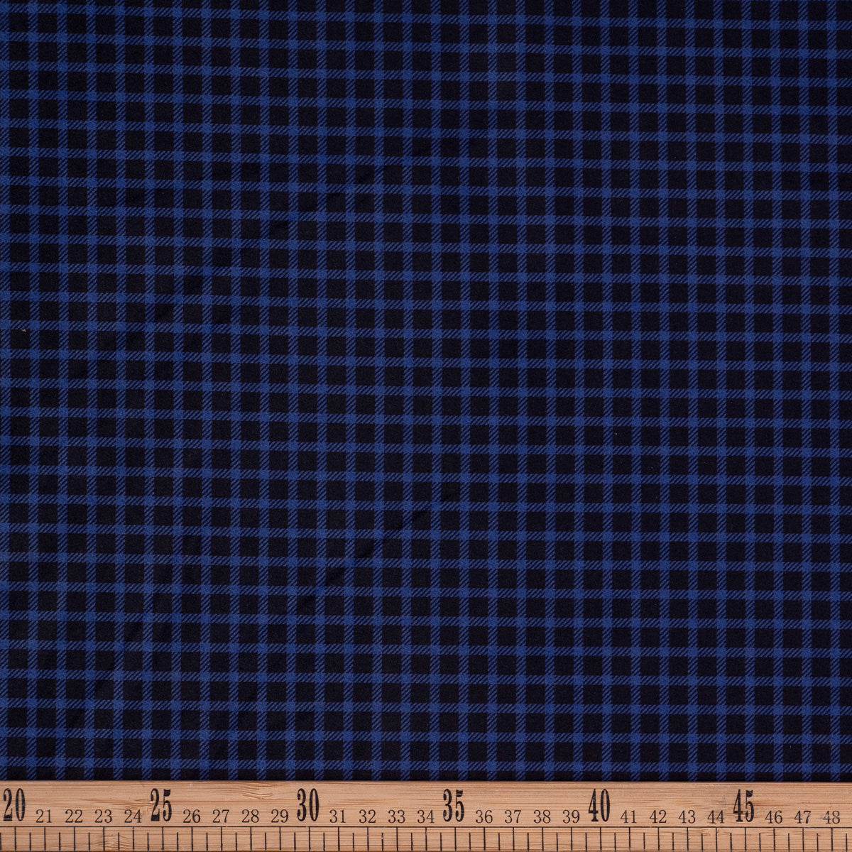 PAÑO SINTETICO ESTAMPADO AZUL SURF A CUADROS