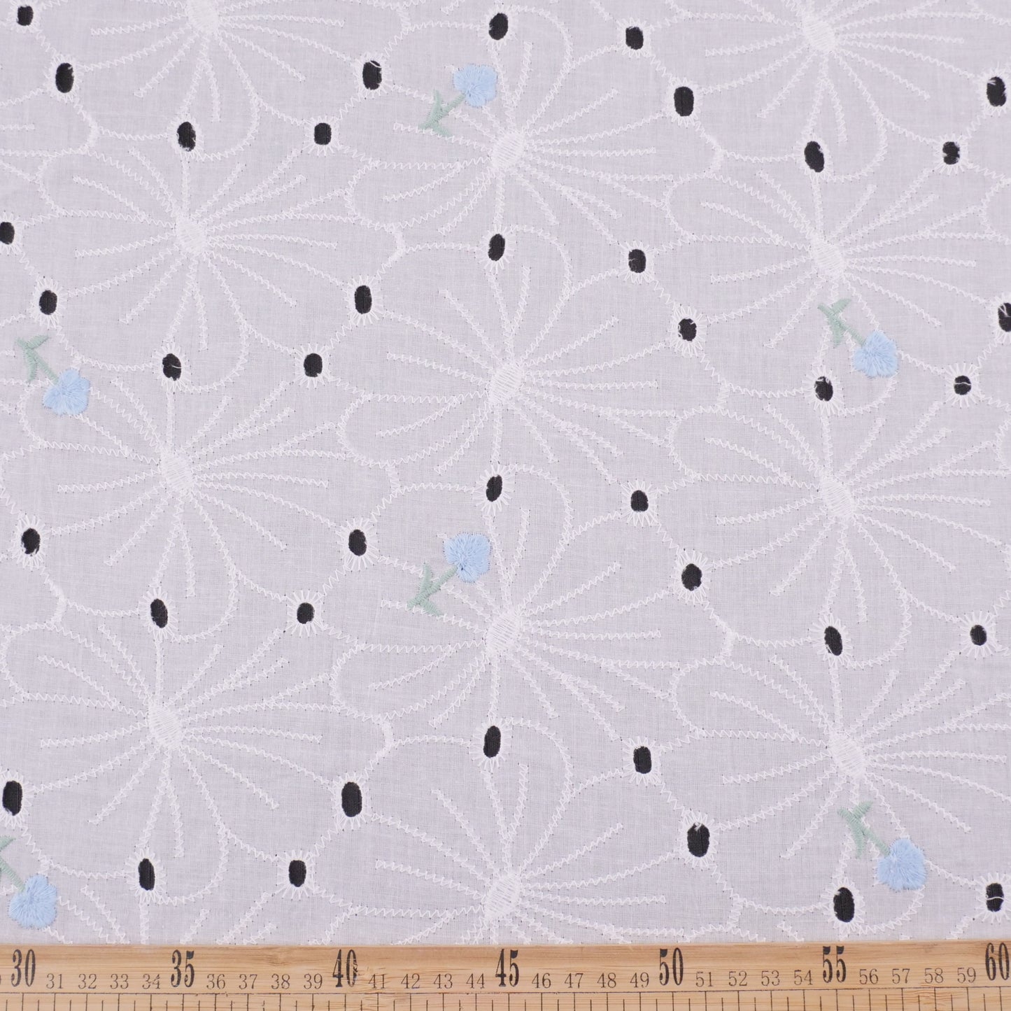 BRODERIE ESPANHOL CELESTE FLORAL