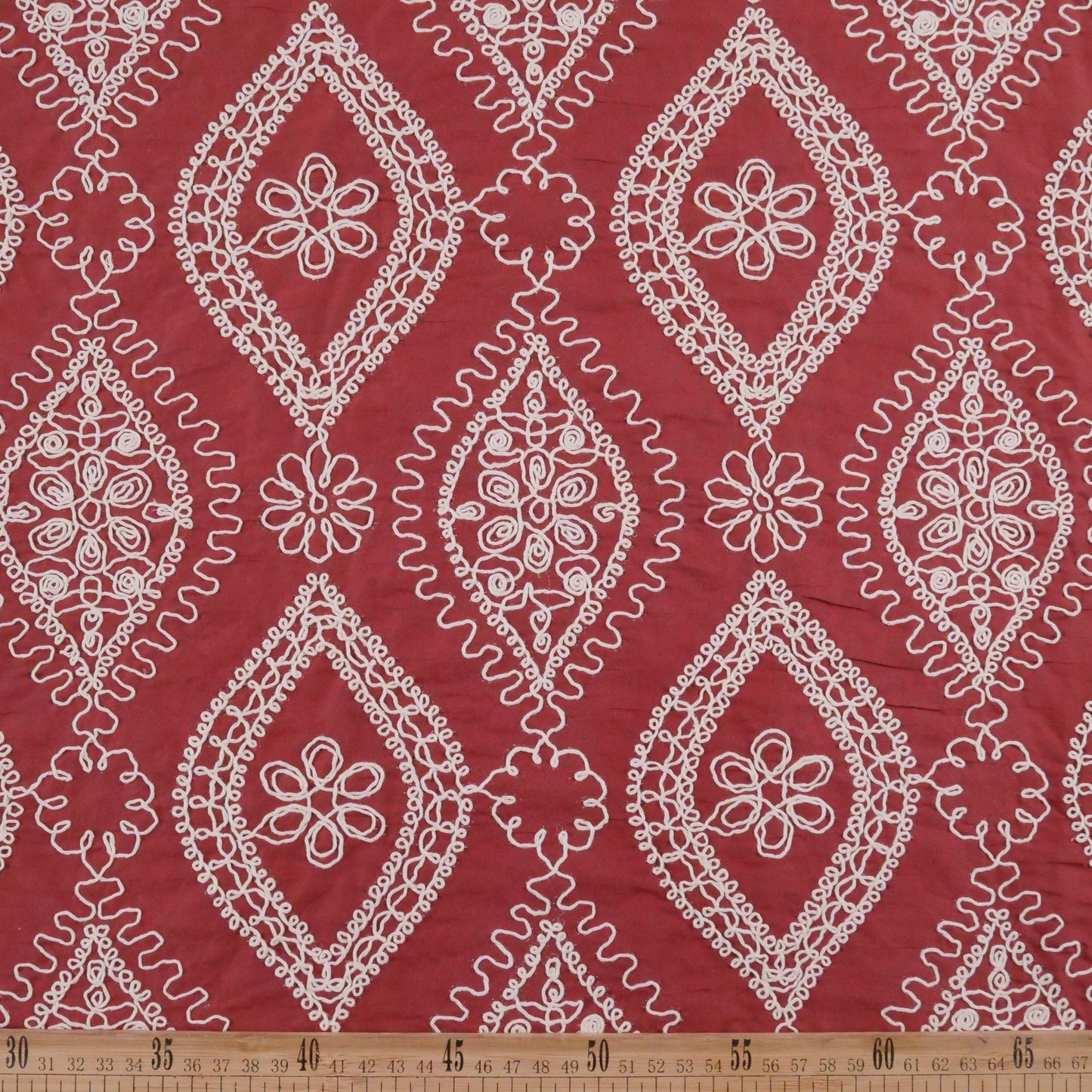 BRODERIE ESPANHOL MARRON BOSSA NOVA DIAMANTES Y FLORES