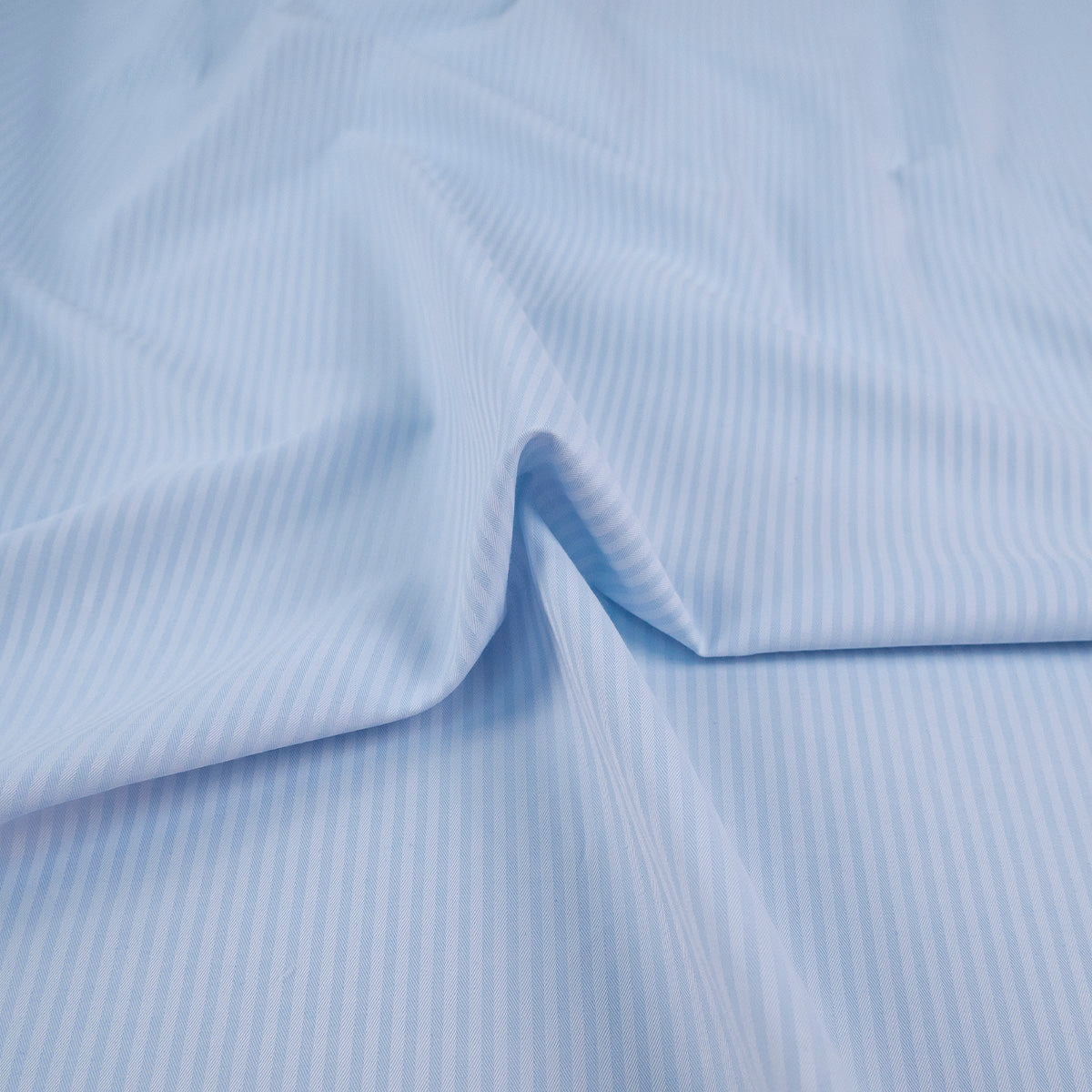 POPLIN RAYAS DIPLOMATICAS CELESTE CASHMERE