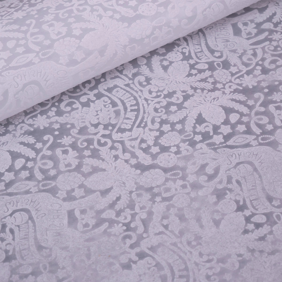 TNT EMBOSS BLANCO BRILLANTE DISEÑO NAVIDEÑO