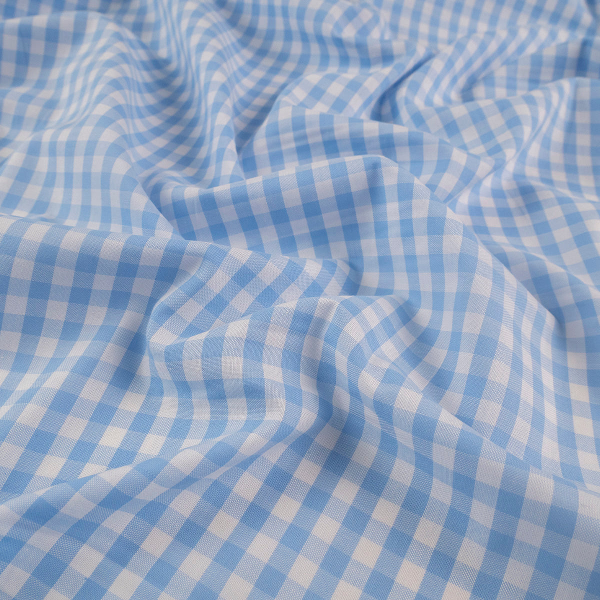 POPLIN CUADRILLE PREMIUM AZUL PLACID