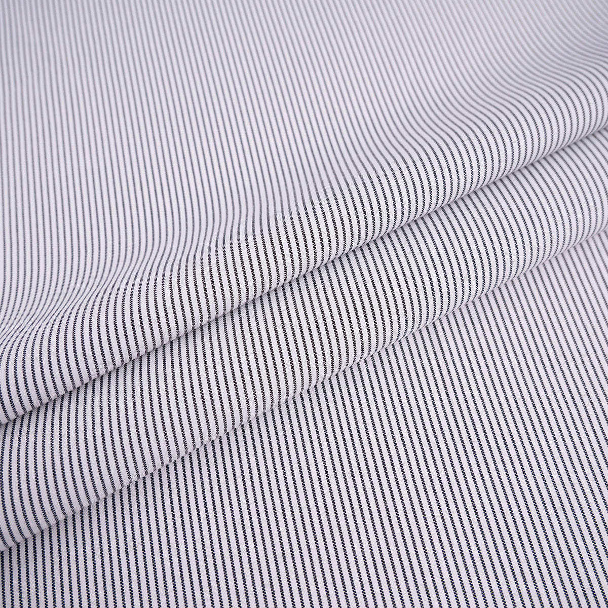 POPLIN PREMIER RAYAS NEGRO METEORITO
