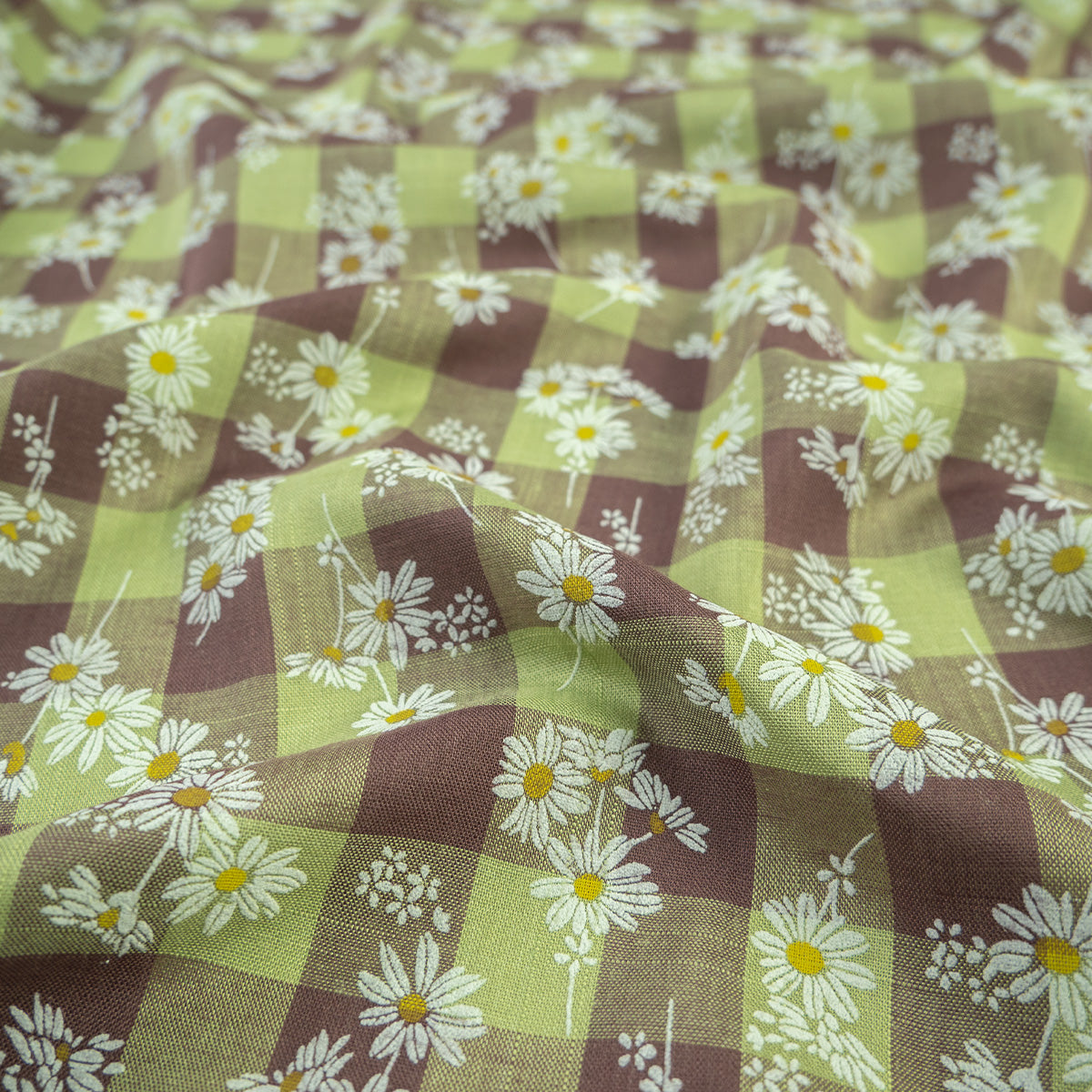 POPLIN CELINA VERDE PISTACHO MARGARITAS